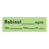 Drug Label Tape Anesthesia Robinul 1-1/2 in AN-88 Roll of 1