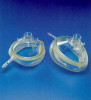 Anesthesia Mask Vital Signs® Elongated Style Child Size 4 Hook Ring 6840 Case of 20
