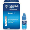 Blood Glucose Control Solution Contour® Next 2.5 mL Level 2 7314 Pack of 1