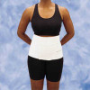 Abdominal Binder DeRoyal® Medium / Large Hook and Loop Closure 46 to 62 Inch Hip Circumference 9 Inch Height Adult 13662067 Pack of 1