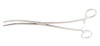 Dressing Forceps McKesson Argent Bozeman 10-1/2 Inch Length Surgical Grade Stainless Steel NonSterile Ratchet Lock Finger Ring Handle Double Curved Serrated Tips 43-1-374 Pack of 1