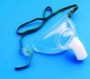 Aerosol Trach Mask AirLife Collar Adult Large Adjustable Neck Strap 001227 Case of 50