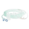ETCO2 Nasal Sampling Cannula with O2 Delivery With Oxygen Delivery Adult Straight Prong / NonFlared Tip 301-P3600EA Case of 25