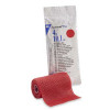 Cast Tape 3M Scotchcast Plus 4 Inch x 12 Foot Fiberglass / Resin Red 82004R Box of 10