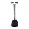 Column Scale Health O Meter® LCD Display 460 lbs. / 209 kg Capacity Gray AC Adapter / Battery Operated 499KL Pack of 1