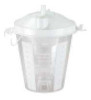 Suction Canister 800 mL Float Valve Shut-Off 502519-10 Pack of 1