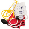 Single Patient Use MRSA Kit without thermometer Adult Cuff Single Head Disposable Stethoscope Pocket Aneroid 695252 Pack of 1