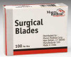 Surgical Blade McKesson Carbon Steel No. 10 NonSterile Disposable Individually Wrapped CARB #10NS Box of 100