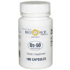 Vitamin Supplement Bio Tech Vitamin D3 50000 IU Strength Capsule 100 per Bottle 53191036201 Bottle of 1