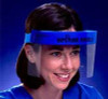Face Shield Splash Shield One Size  Half Length Anti-fog Disposable NonSterile 4511B Box of 24