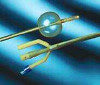 Foley Catheter Lubricath® 3-Way Coude Tip 30 cc Balloon 22 Fr. Hydrophilic Polymer Coated Latex 2557H22 Pack of 1