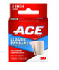 Elastic Bandage ACE 2 Inch x 5 Yard Standard Compression Single Hook and Loop Closure Tan NonSterile 207602 Pack of 1