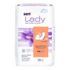 Bladder Control Pad Seni® Lady Moderate 10 Inch Length Moderate Absorbency Superabsorbant Core One Size  S-3P28-PS1 Pack of 28
