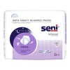 Incontinence Liner Seni® Shaped Night Pads 27 Inch Length Heavy Absorbency Superabsorbant Core One Size Fits Most S-PL08-PS1 Case/48