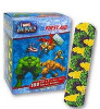 Adhesive Strip 3/4 x 3 Inch Plastic Rectangle Kid Design (The Hulk) Sterile AB127 Box of 100