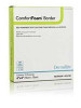 ComfortFoam Border Foam Dressing  Size 6 x 6'' Square  Waterproof Backing, Silicone Adhesive  Sterile, Box of 10