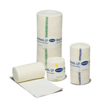 Elastic Bandage Shur-Band® LF 6 Inch x 10 Yard Double Length Single Hook and Loop Closure Natural NonSterile Standard Compression 59580000 Pack of 1