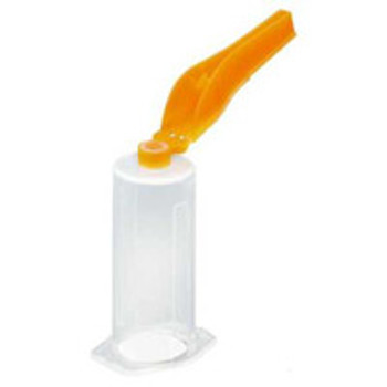 Safety Blood Collection Tube Holder RELI® For use with Conventional Mulitple Sample Blood Collection Needles up to 1-1/2 Inch Length SBCTH-ORANGE Box of 50