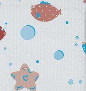 Procedure Towel Tidi® Choice 13 W x 18 L Inch Under the Sea Print NonSterile 981613 Case of 1