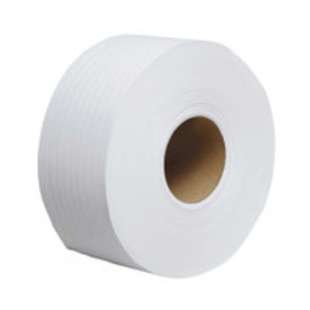 Toilet Tissue Scott® Essential Extra Soft JRT White 2-Ply Jumbo Size Cored Roll Continuous Sheet 3-11/20 Inch x 750 Foot 07304 Roll of 1