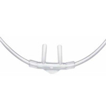Nasal Cannula Continuous Flow Hudson RCI Adult Curved Prong / NonFlared Tip 1812 Case of 25