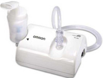 Omron Comp A-I-R Compressor Nebulizer System with 7 mL Medication Cup & Universal Mouthpiece Delivery  NE-C801, Pack of 1