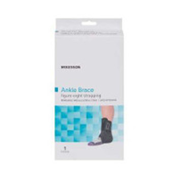Ankle Brace McKesson Large Lace-Up / Figure-8 Strap / Hook and Loop Closure Foot 155-81-97047 Pack of 1