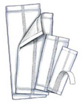 Incontinence Liner Wings 6-1/2 x 17 Inch Moderate Absorbency Polymer Core One Size  965B20 Bag of 20