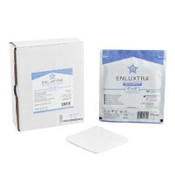 Super Absorbent Dressing Enluxtra Self-Adaptive 4 x 4 Inch Square AWD-5-1010C Case of 100