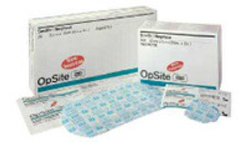 Transparent Film Dressing with Pad OpSite Post Op 2 x 2-1/2 Inch 3 Tab Delivery Rectangle Sterile 66000708 Pack of 1
