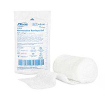 Conforming Bandage 4 Inch x 4.1 Yard 1 per Pack Sterile PHMB / Benzalkonium Chloride Roll Shape AB100 Case of 100