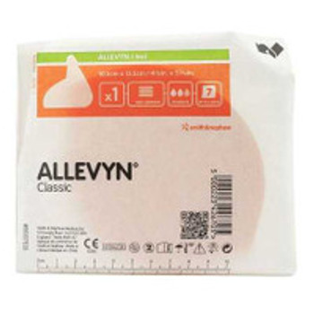 Allevyn Heel Foam Dressing  Size 4.5 x 5.5'' Heel  Film Backing, Non Adhesive  Sterile, Pack of 1