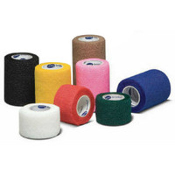 Cohesive Bandage Co-Lastic® 2 Inch x 5 Yard Self-Adherent Closure Assorted Colors NonSterile Standard Compression 45210000 Case of 36