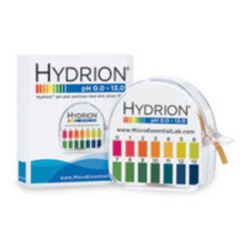 pH Paper in Dispenser Hydrion Insta-Chek® 0 to 13.0 14853166 Pack of 1