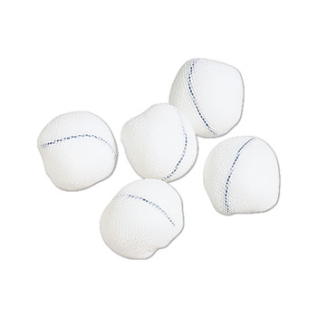 10648 Dukal Corporation. Round Stick Sponge, 1½", Non-Sterile, 500/cs (cs)