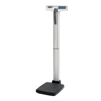 500KL Pelstar LLC/Health o meter Professional Scales. Digital Scale, 660 lb/300 kg Capacity, 30" - 84¼" (76cm-214cm) Height Rod, Platform Dimensions 13¾" x 16½" x 2 3/8", EMR Connectivity via Optional Pelstar® Wireless Technology, (6) AA Batteries