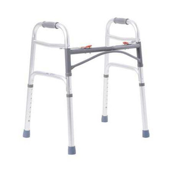 Folding Walker Junior McKesson Aluminum 350 lbs. 25 to 32 Inch 146-10201-4 Case/4