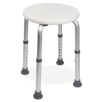 Shower Stool McKesson Without Arms Aluminum Frame Without Backrest 13 Inch Seat Width 146-RTL12004KD Each/1