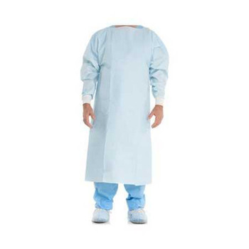 Chemotherapy Procedure Gown One Size Fits Most Blue Unisex 69606 Case/100