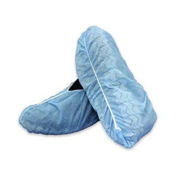 Shoe Cover McKesson 2 X-Large Shoe-High Non-Skid Blue NonSterile 16-3558 Box/50