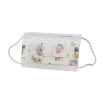 Procedure Mask Pleated Earloops Child Size Kid Design (Disney) NonSterile Not Rated Pediatric 32856 Box of 75