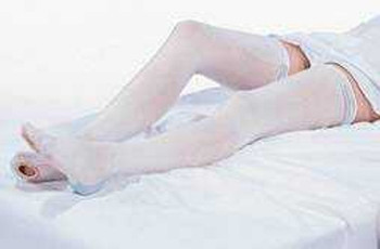 Anti-embolism Stockings CAP Knee-high X-Large Regular White Inspection Toe 541 CT/10