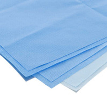 Kimtech Kimguard Sterilization Wrap Light Blue 20 x 20 Inch Single Layer SMS Polypropylene Steam / EO Gas 10720 Case of 1000