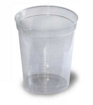 Urine Specimen Container with Pour Spout 72 X 87 mm Polypropylene 192 mL 6.5 oz. Without Closure Unprinted NonSterile 0465-4100 Case/500