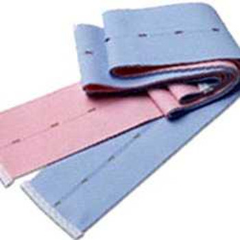 Transducer Belt Life Trace Buttonhole Style Pink and Blue 2-3/8 X 48 Inch Fetal Monitoring 31410270 Case/50