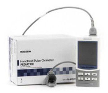Handheld Pulse Oximeter McKesson Adult / Pediatric 16-835V2 Case of 4