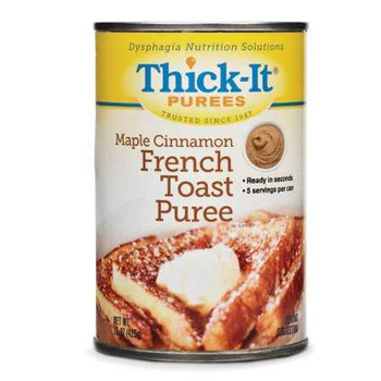 Thickened Food Thick-It® 15 oz. Can Maple Cinnamon French Toast Flavor Puree IDDSI Level 4 Extremely Thick/Pureed H307-F8800 Pack of 1