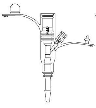 Universal Feeding Adapter MIC 14 Fr. 0135-14 Pack of 1