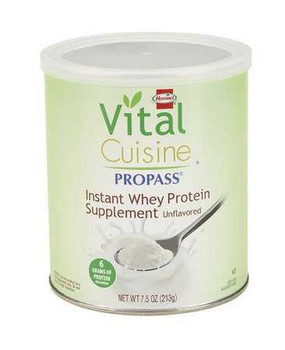 Oral Protein Supplement ProPass Unflavored 7.5 oz. Can Powder 13126 Case/4