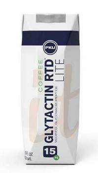 PKU Oral Supplement Glytactin RTD Lite Mocha Flavor 8.5 oz. Carton Ready to Use 35144 Case/30